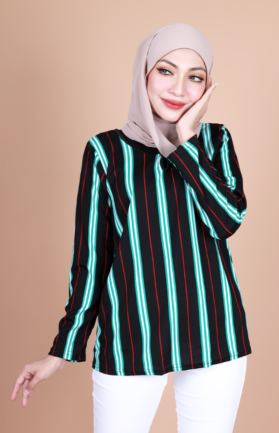 QA-875 - Fashion Long Sleeve Blouse 01